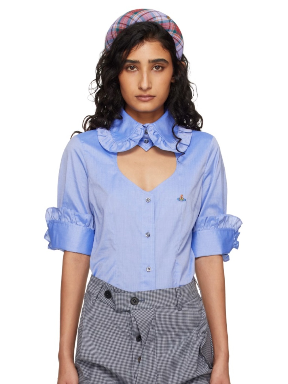 Vivienne Westwood Button Down Shirt Blouse - Picture 13 of 13
